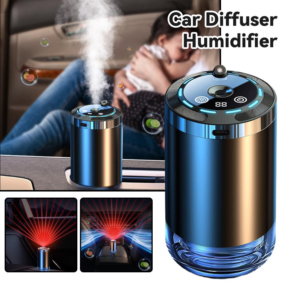 Odor Eliminator Car - Auto Elektrische Luchtverspreider Aroma Ventilatieopening Luchtbevochtiger
