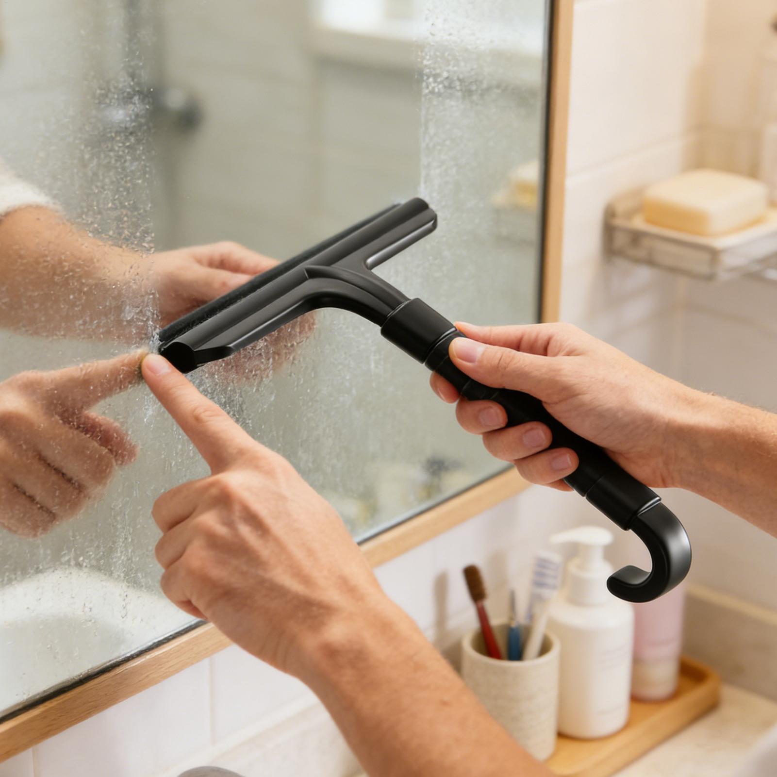 Glass Cleaner Streak - Douchewisser Badkamer Glazen Deurreiniger Raamwisser met
