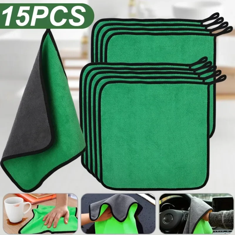 Microfiber Towel Detailing - 5/15 Stuks Microfiber Reinigingsdoekje Auto Doekjes
