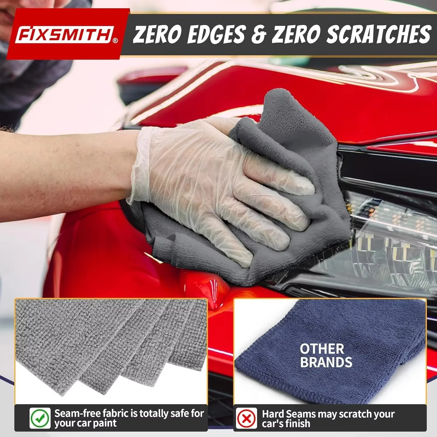 Herbruikbare dikkere microveze - Microfiber Towel Detailing recensie en prijs