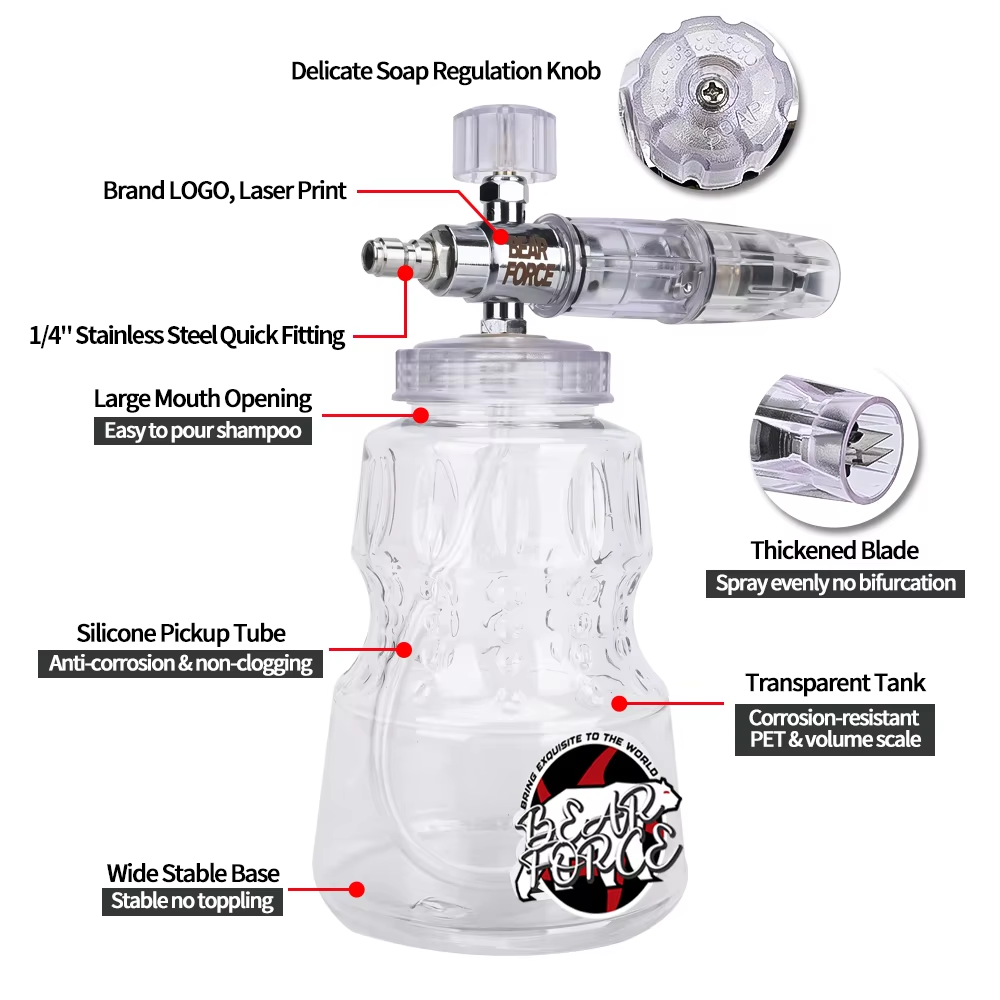 Hogedrukreiniger Aluminium Sch - Foam Cannon Car Wash recensie en prijs
