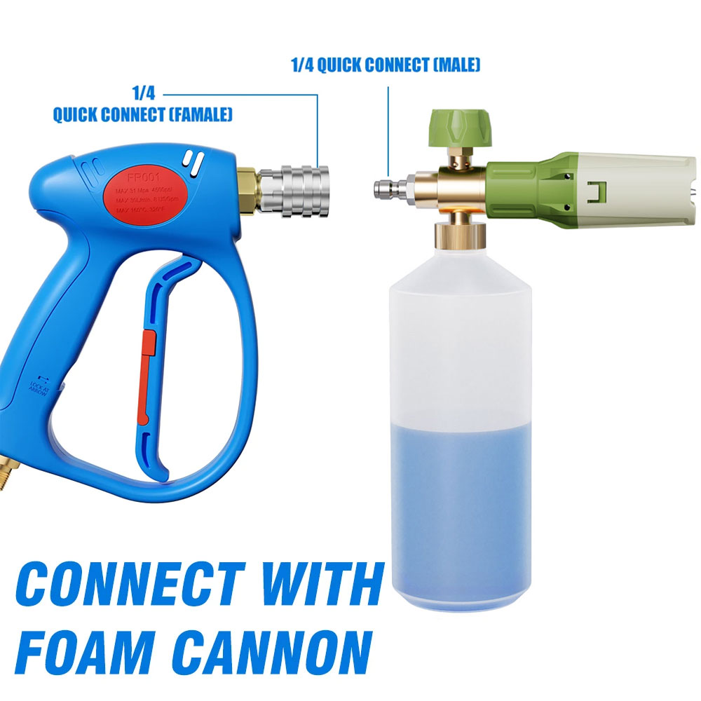Aluminium Schuimpistool Lance  - Foam Cannon Car Wash recensie en prijs