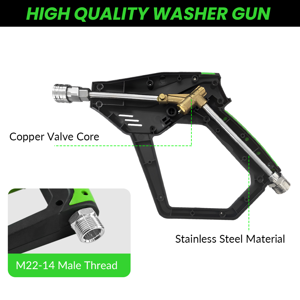 Hogedrukreiniger accessoires 1 - Pressure Washer Foam Gun recensie en prijs