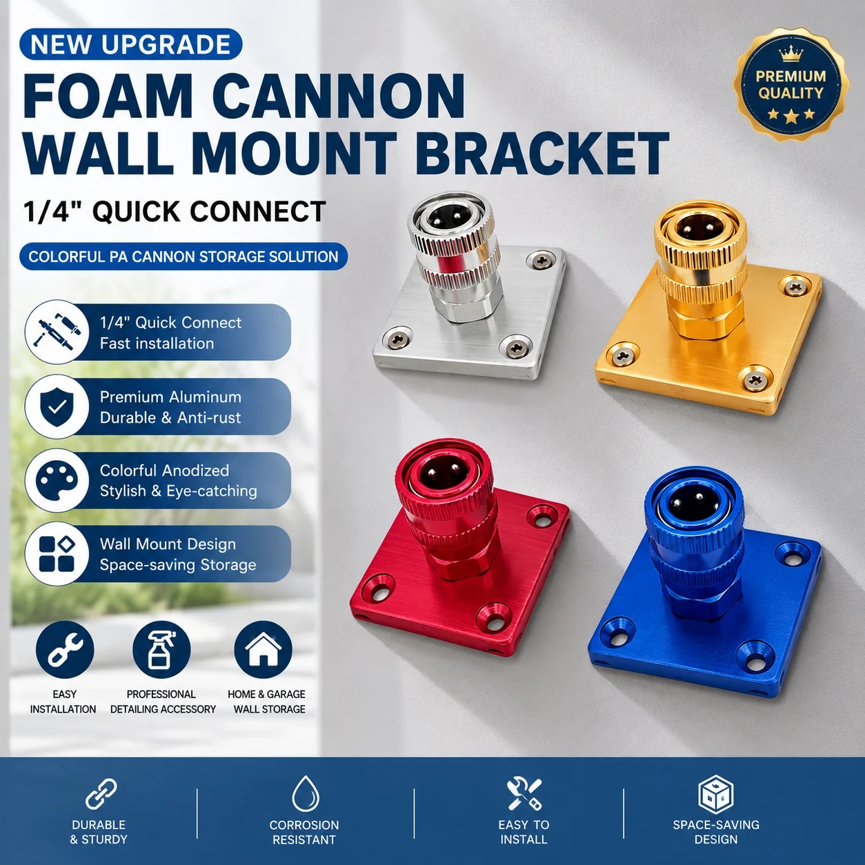 1/4 Quick Connect Schuimkanon  - Foam Cannon Car Wash recensie en prijs