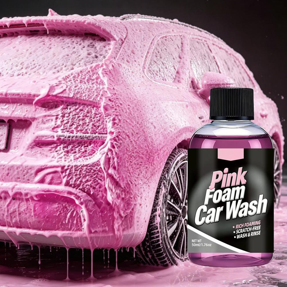 Roze Sneeuwschuim Autowaszeep  - Foam Cannon Car Wash recensie en prijs