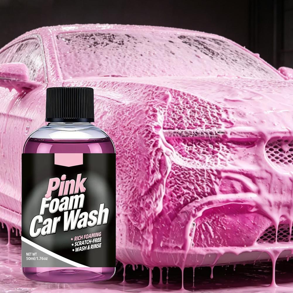 Roze Sneeuwschuim Autowaszeep  - Foam Cannon Car Wash recensie en prijs
