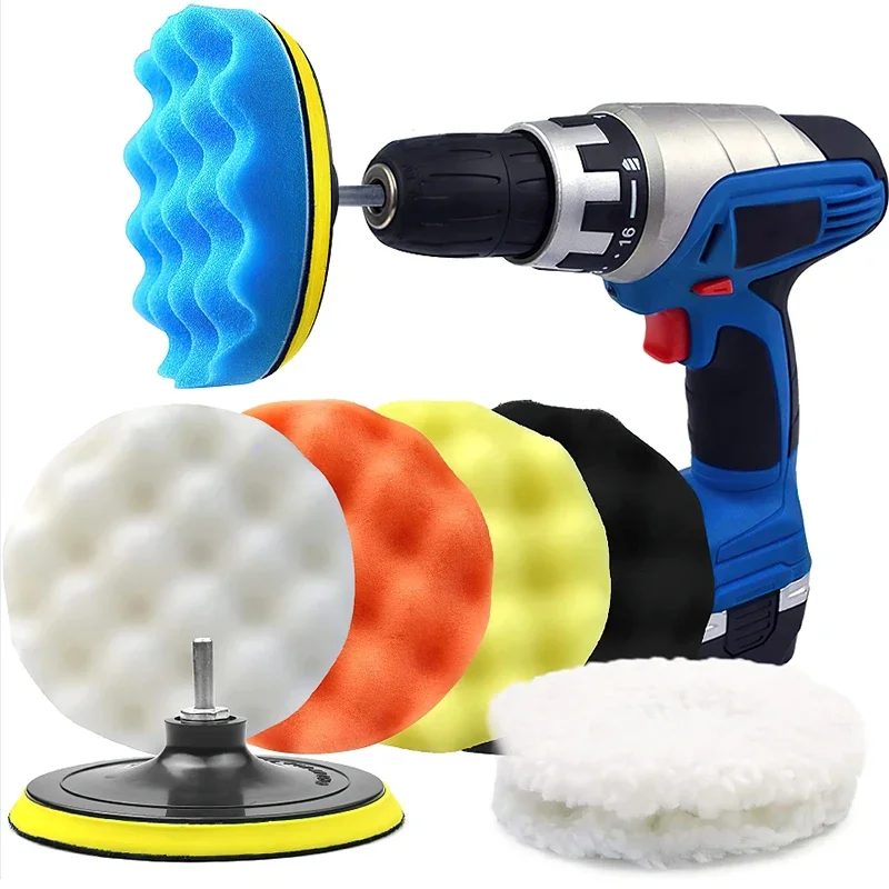Nieuwe 8 Stuks Auto Polijsten  - Polish Pad Set Buffer recensie en prijs