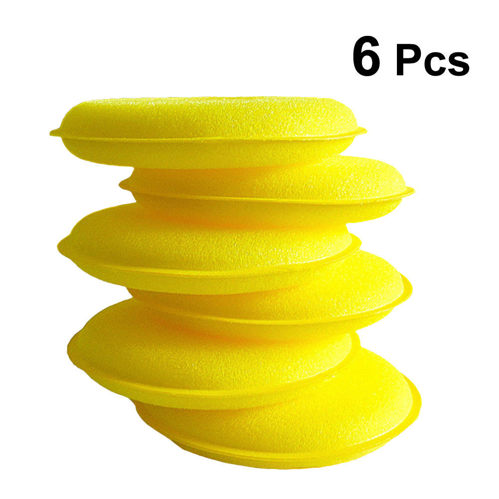 6 stuks autowas- en polijstspo - Wax Applicator Pad recensie en prijs